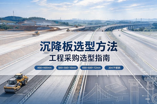 昭苏沉降板选择方法