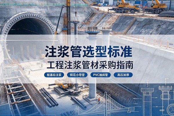 昭苏注浆管选型标准